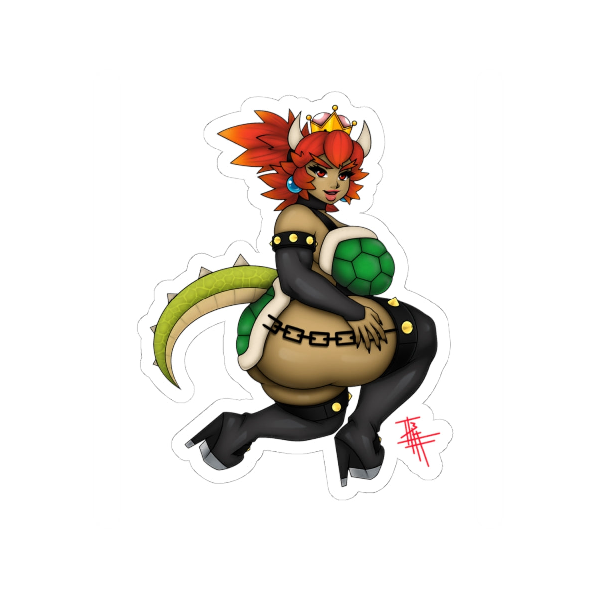 Bowsette “Dark Skin”