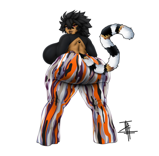Sable Camo Flare Legging’s