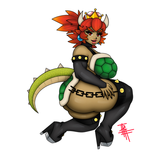 Bowsette “Dark Skin”