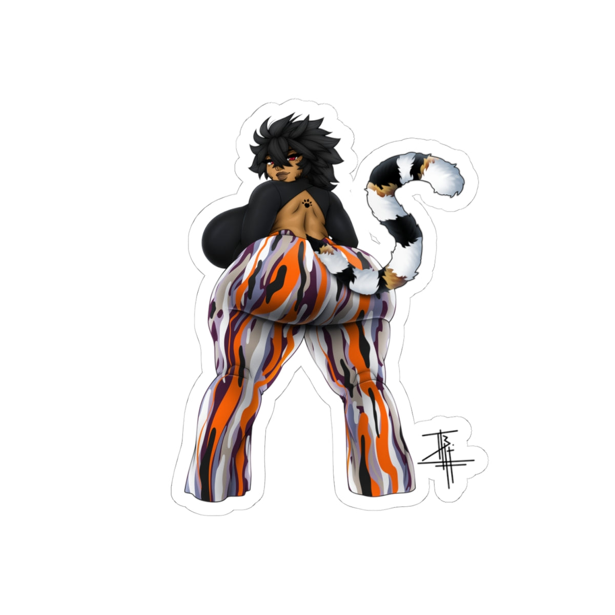 Sable Camo Flare Legging’s